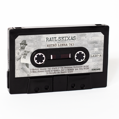 Carteira Raul Seixas (Metrô Linha 743) - Mr. Bacon Store 