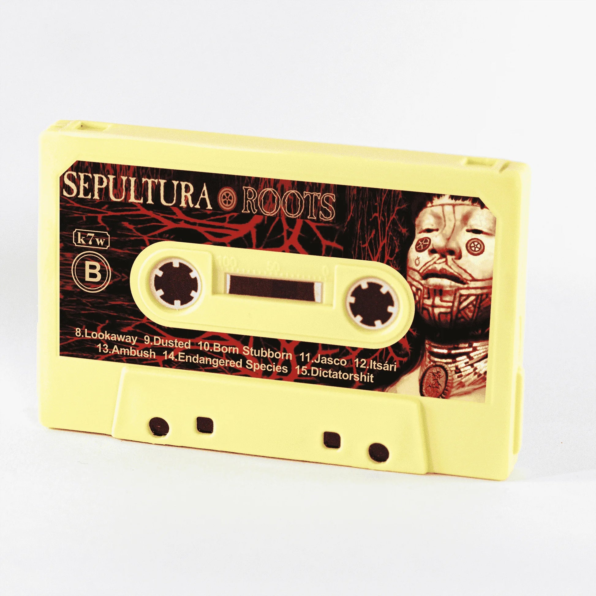 Carteira Sepultura (Roots) - bege - lado B