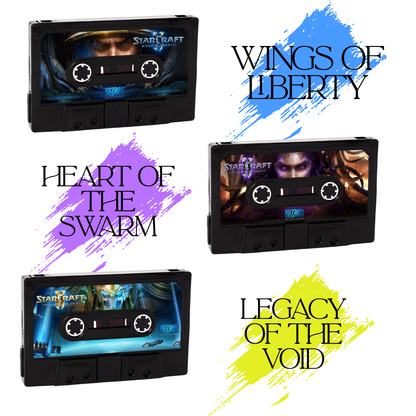 Carteiras Starcraft 2 (Coleção 3 carteiras)