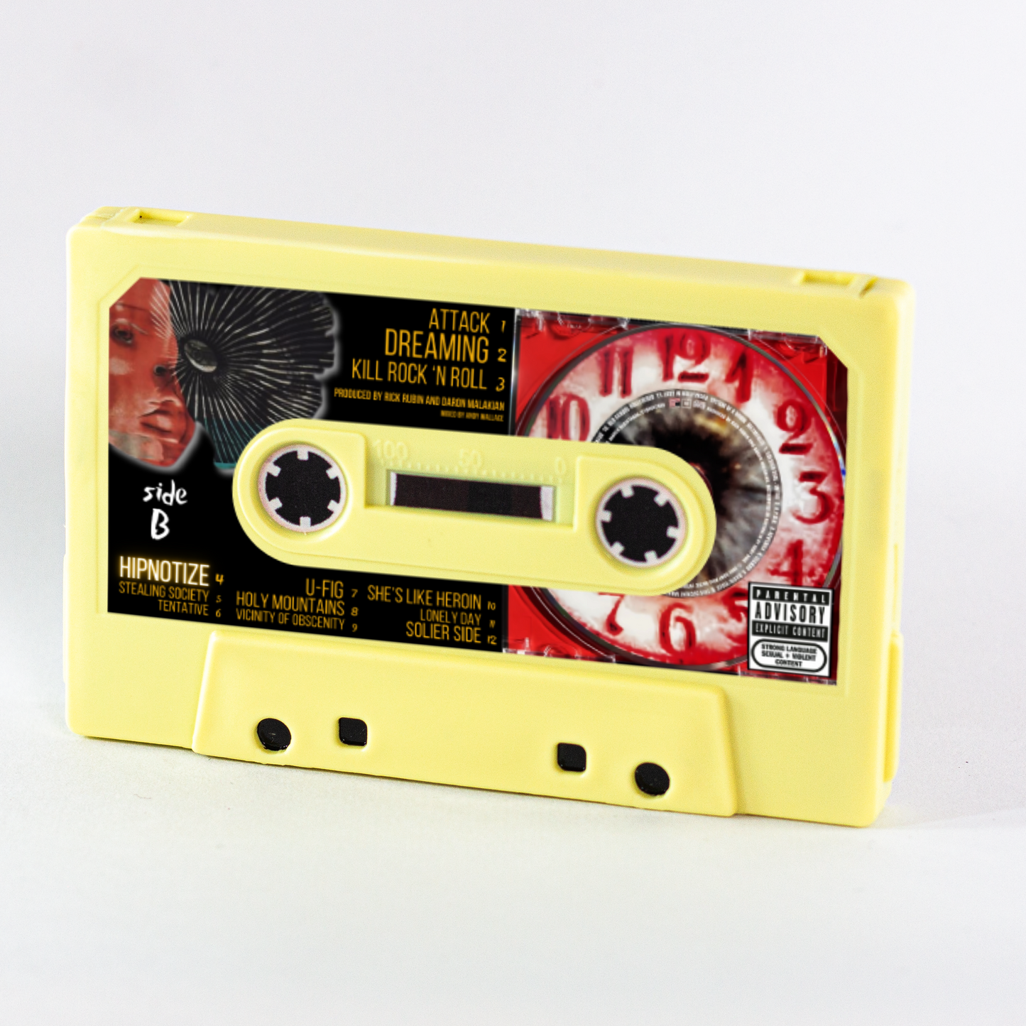 Carteira System of a Down (Hypnotize) - bege - lado B