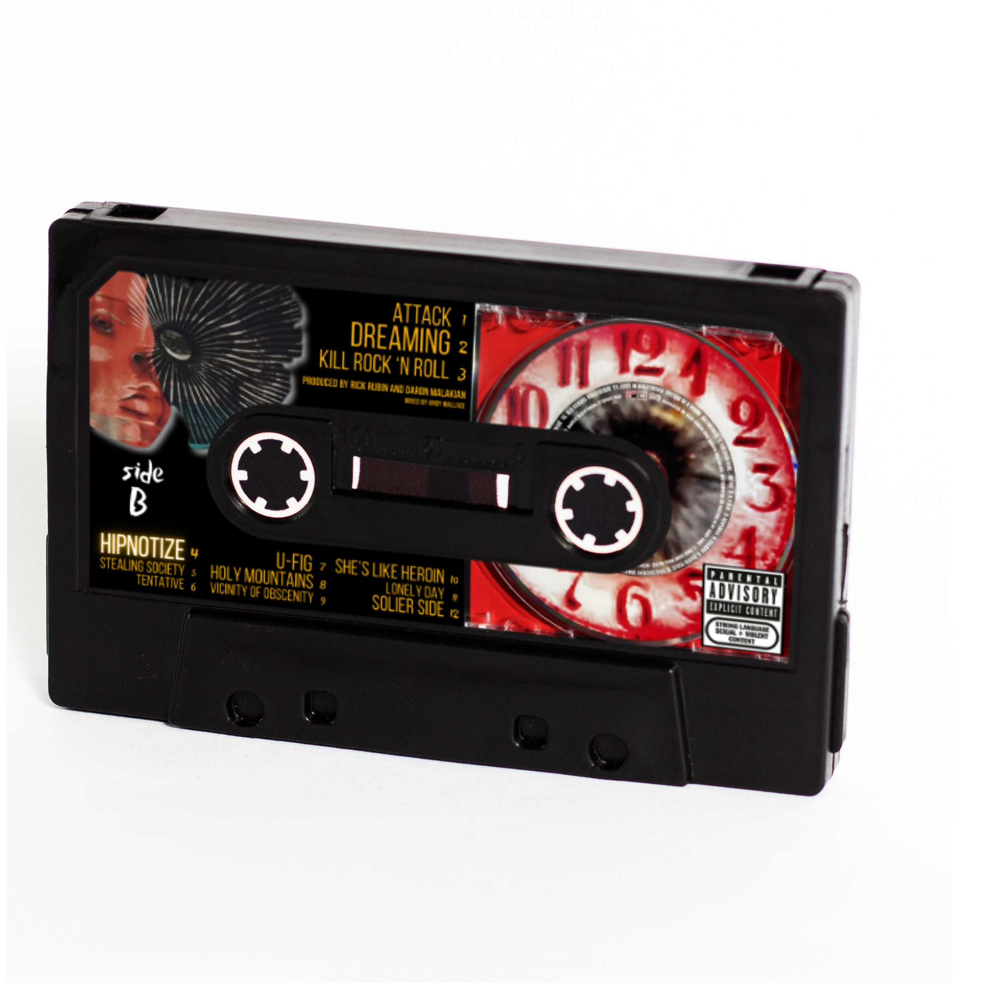 Carteira System of a Down (Hypnotize) - preta - lado B