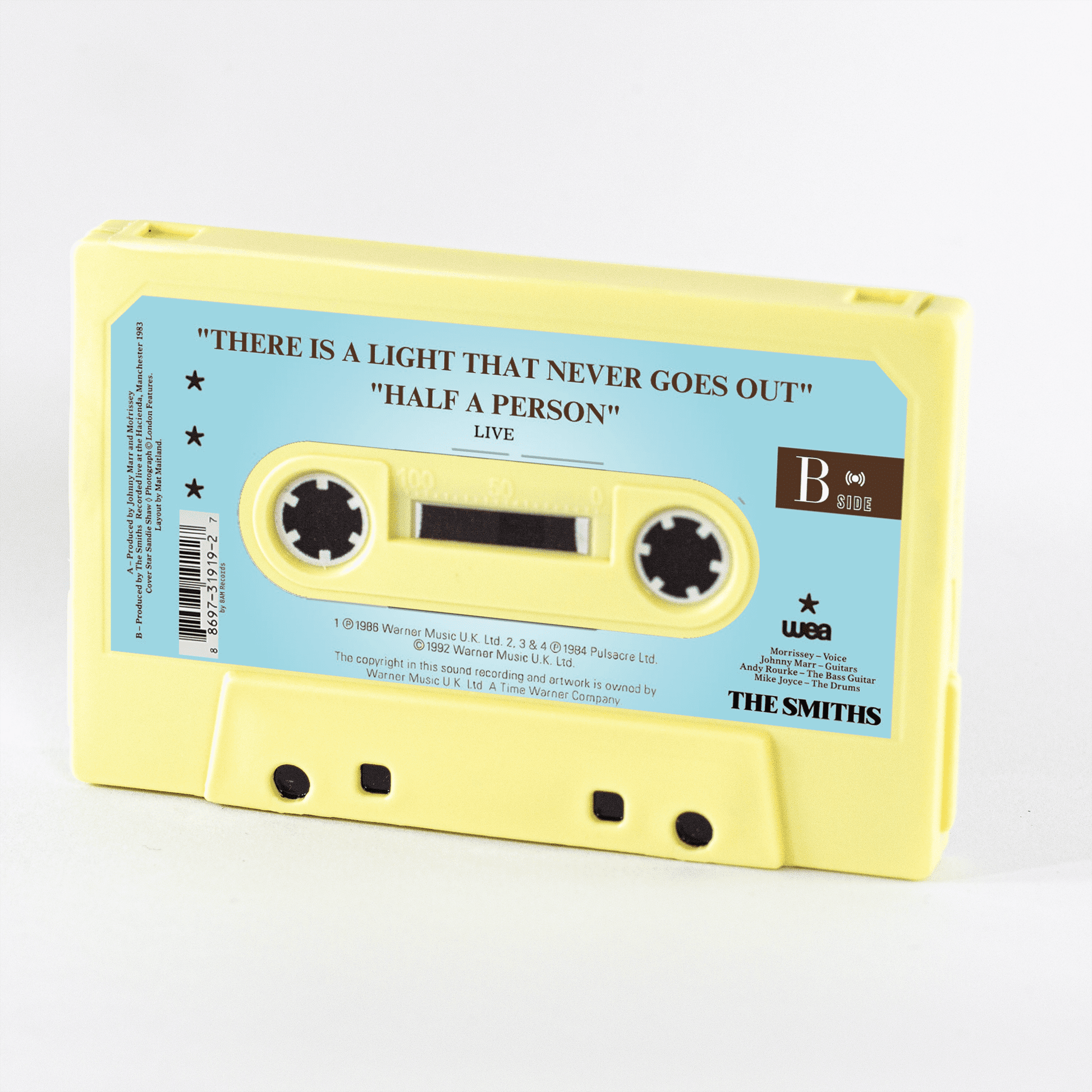 Carteira The Smiths (There’s a light that never goes out) - bege- lado B