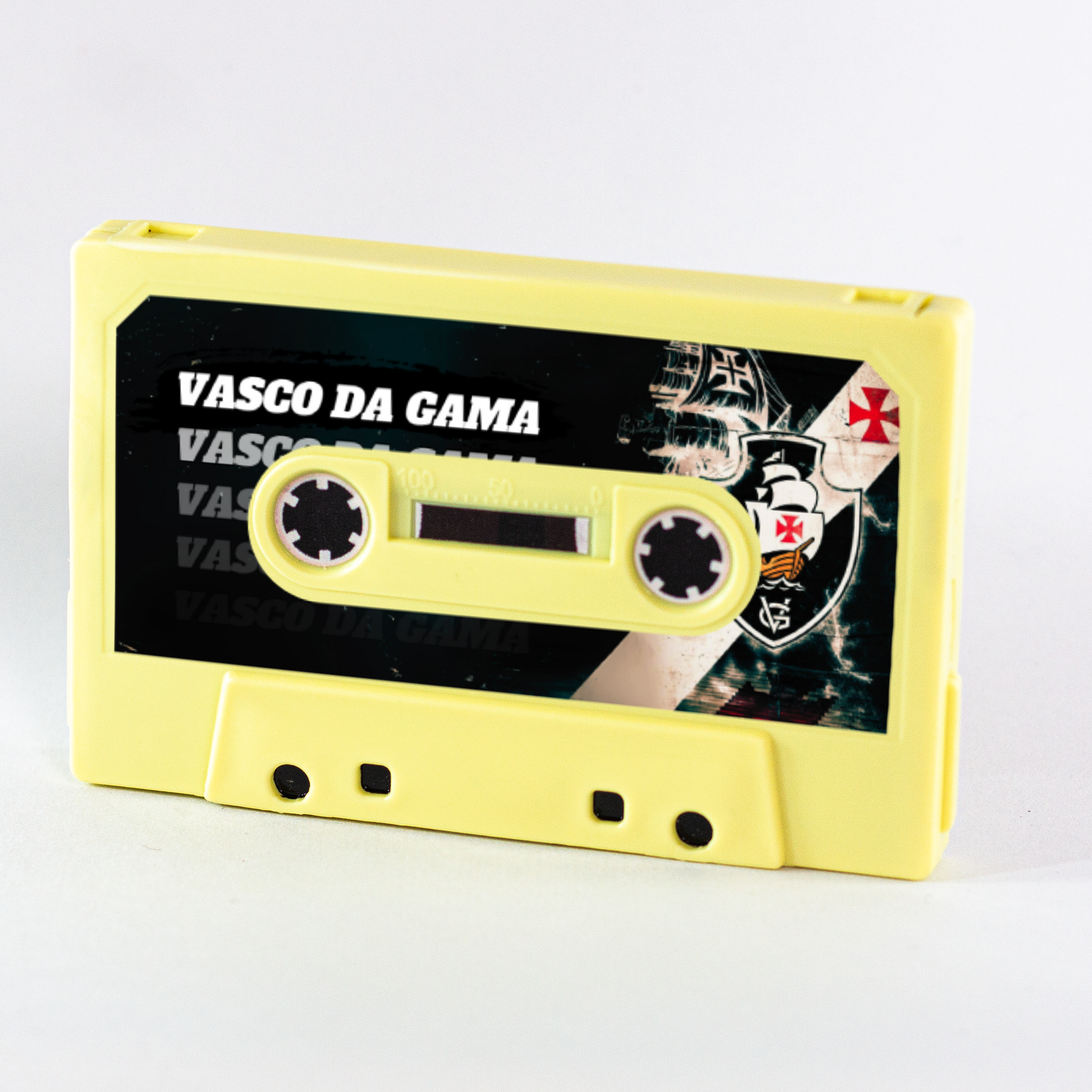 Carteira Vasco da Gama - bege - lado B